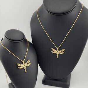 Last One Brand New Multi Colored DragonFly Necklace